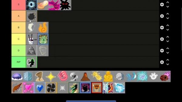 Blox Fruits Update 18 ALL DEVIL FRUITS Tier List! (CHRISTMAS UPDATE) (Spirit Blizzard Portal Fruit)