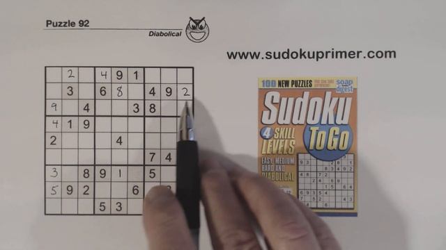 Sudoku Primer 289 - Use Sharp Focus When You Get Stuck смотреть онлайн