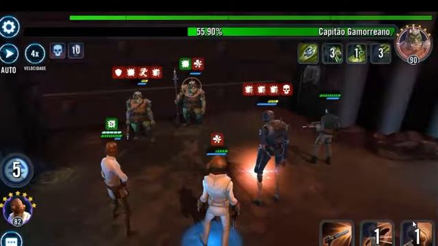 GAMEPLAY STAR WARS OFENSIVA FOSSO GRAU 7 - GALAXY OF HEROES смотреть онлайн