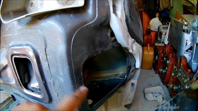 вода в багажнике форд фокус 3 хэтчбек