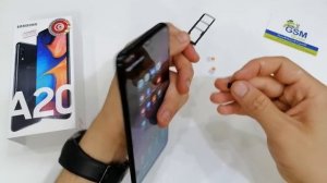 INSERT SIM & SD CARD Samsung Galaxy A20 (Dual SIM) _Gsm Guide