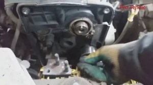 Кия Рио, замена ремня грм своими руками...