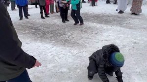 Масленица 2023г. Провели Масленицу во дворе.