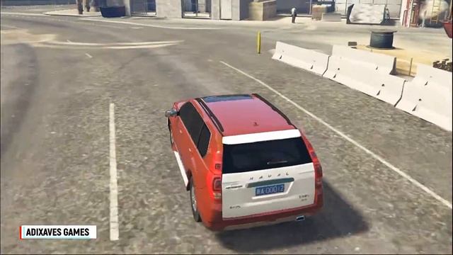 Great Wall Haval H9 | GTA V Real Life Mods | Vehicle TestDrive Review | GTA 5 Gameplay @ 60FPS смотреть онлайн