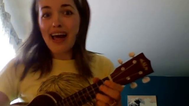I Don't Want to Live on the Moon - Ukulele Cover - Jenny Littlefield смотреть онлайн