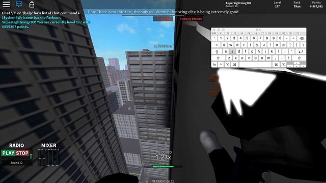 (OUTDATED, Read the description) Roblox Parkour - Double Wall Run Tutorial смотреть онлайн