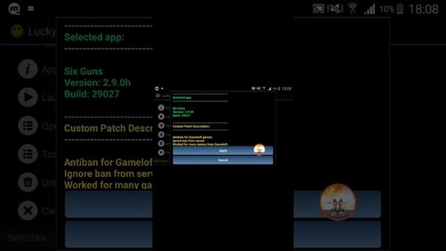 Six Guns 2.9.0 How To Fix Banned With Lucky Patcher смотреть онлайн