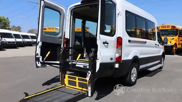Ford E-Transit Van | Electric Passenger Van | Creative Bus Sales смотреть онлайн