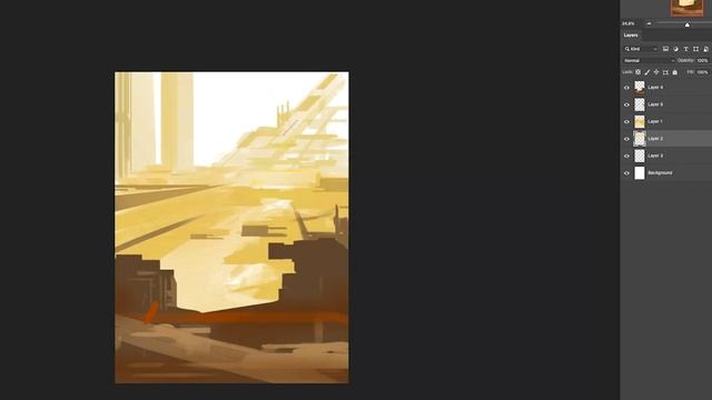 Speed Painting Digital Art | Sparth Custom Brushes Photoshop смотреть онлайн