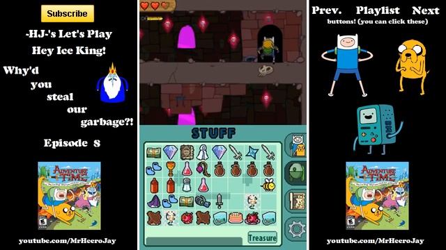 Let's Play Adventure Time: Hey Ice King! Why'd you steal our garbage?! - Episode 8: Tomb Dungeon смотреть онлайн