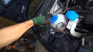 Замена передних пружин / амортизаторов на джетте 6