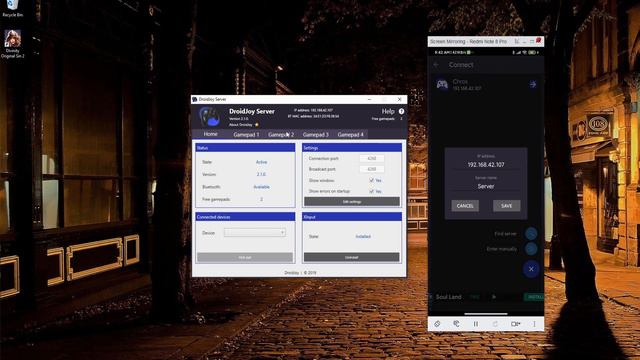 How to Use Android Phone as a Free Windows Xbox Controller to Play Games - DroidJoy Tutorial смотреть онлайн