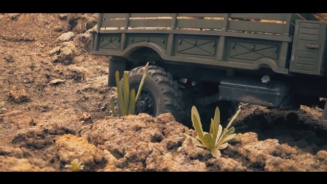 MILITARY TRUCK CROSS RC GAZ 66 ( Бортовой ГАЗ-66) OFFROAD 4X4 [vHOBBY] смотреть онлайн