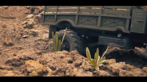 MILITARY TRUCK CROSS RC GAZ 66 ( Бортовой ГАЗ-66) OFFROAD 4X4 [vHOBBY]