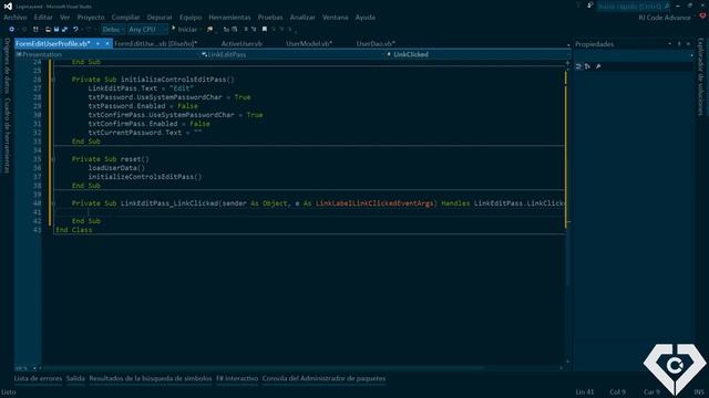 Login Cap 6/ Editar Perfil de Usuario, Contraseña, Validaciones-VB, Sql, POO, Capas- N. Intermedio смотреть онлайн