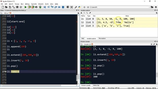 25. List Methods in Python : Python Tutorial Developer Series A - Z смотреть онлайн