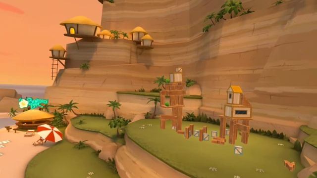 Angry birds VR || Gameplay - Oculus quest 2 смотреть онлайн