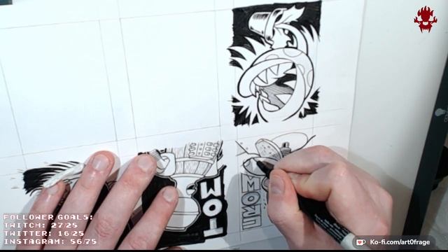Drawing Sketch Cards! Crow T. Robot MST3K смотреть онлайн