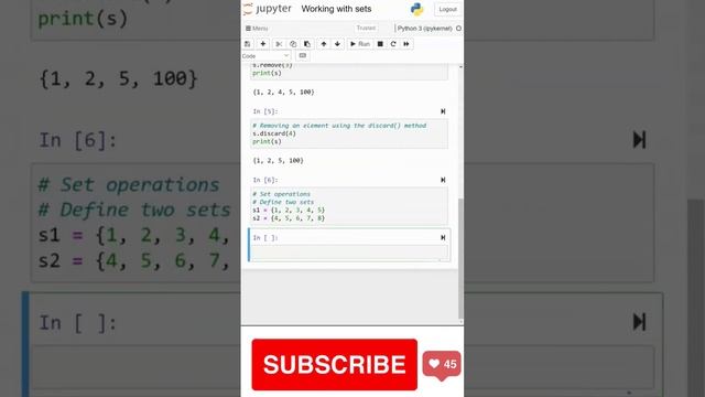 Python Sets: A Beginner's Guide смотреть онлайн
