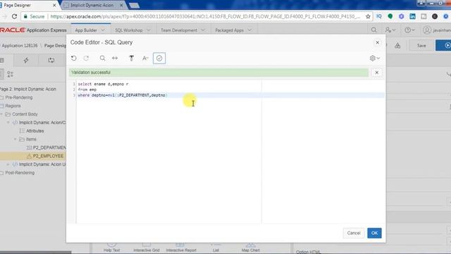 Oracle APEX Tutorial(12)-Implicit Dynamic Action/Cascading Lov Part-4 in Oracle APEX | Javainhand смотреть онлайн