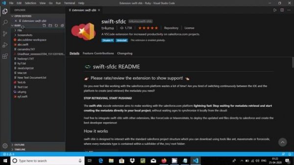 How to Run Swift Program in Visual Studio Code