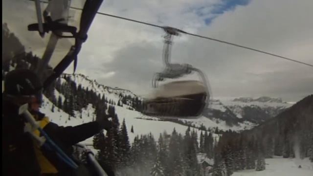 Síelés Campitello Di Fassa смотреть онлайн