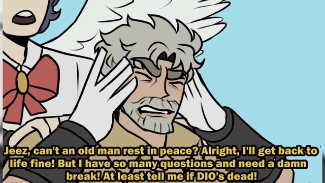JoJo Comic Dub: "Joseph Meets Jonathan in Heaven" (Comic By: ms-pigtails) смотреть онлайн