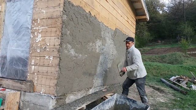 Штукатурка стен каркасного дома смотреть онлайн