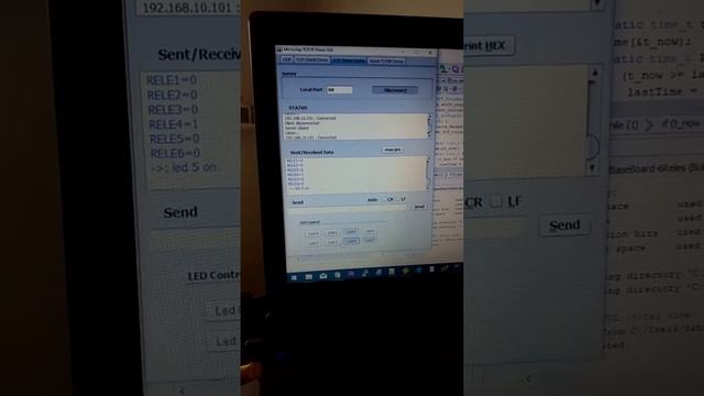 Demonstração PICCININO NODE R1.0 + Placa BASE - TCP Demo Microchip смотреть онлайн