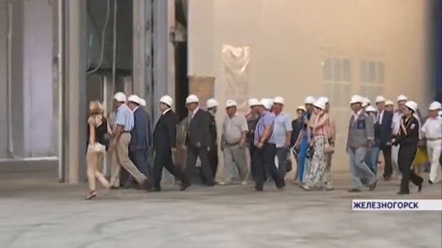 Накануне дня города Виктор Толоконский с рабочим визитом посетил Железногорск смотреть онлайн