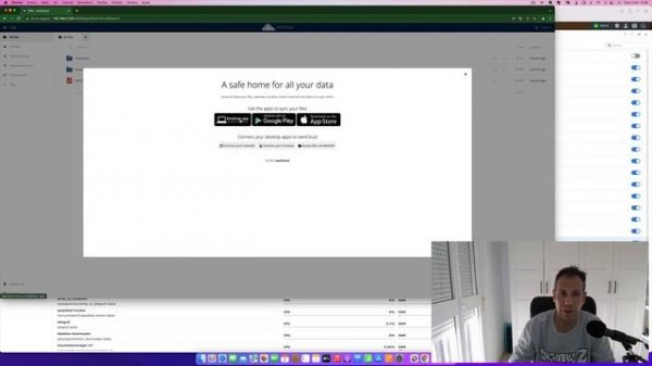Instalación owncloud mediante docker