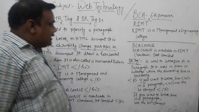 HTML HR TAG & BR TAG смотреть онлайн