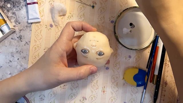 Как нарисовать лицо кукле. Роспись лица текстильной кукле поэтапно. смотреть онлайн