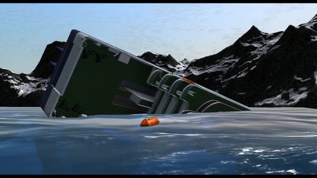 Ferry sinks like Poseidon | Ship Simulator Extremes смотреть онлайн