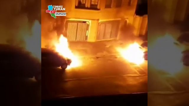 Курды после последних выборах в Урмии, сожгли автомобили азербайджанцев смотреть онлайн
