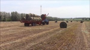 Подборщик-транспортировщик рулонов