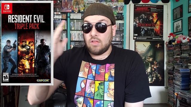 Resident Evil Triple Pack - Nintendo Switch Reaction смотреть онлайн