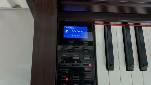 Yamaha Clavinova CLP-535 digital piano and stool in dark rosewood finish stock number 24046 смотреть онлайн