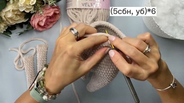 МК | Плюшевый Кролик крючком | Velvet Rabbit | Crochet | DIY смотреть онлайн