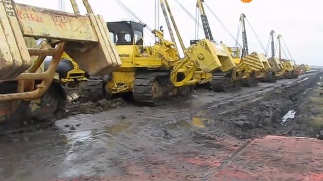 Укладка газопровода с МДП-МОБИСТЕК смотреть онлайн