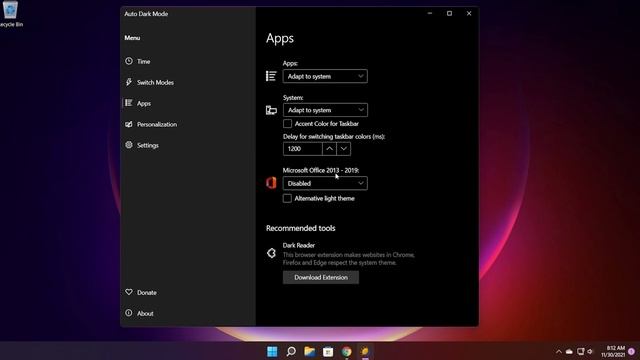 How to Enable Auto Dark Mode in Windows 11 (Auto Theme Switch) смотреть онлайн