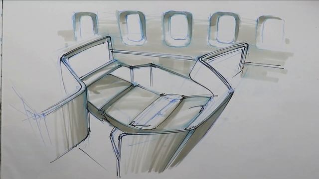 product sketch: business class cabin смотреть онлайн