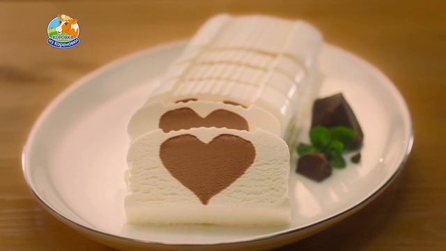 Пломбир ванильный и шоколадный 