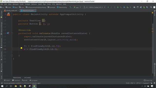 Font style in android studio | Android Studio | John Puwein | Khasi | Shillong | Meghalaya смотреть онлайн
