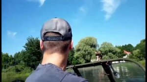 Неман 2-Лёгкий тест на воде после тюнинга
