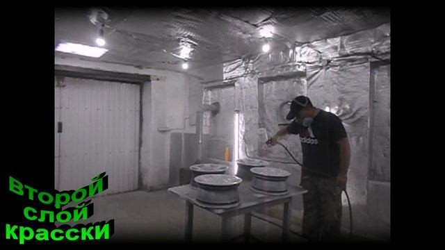 Покраска литых дисков 13 Арбузы. смотреть онлайн