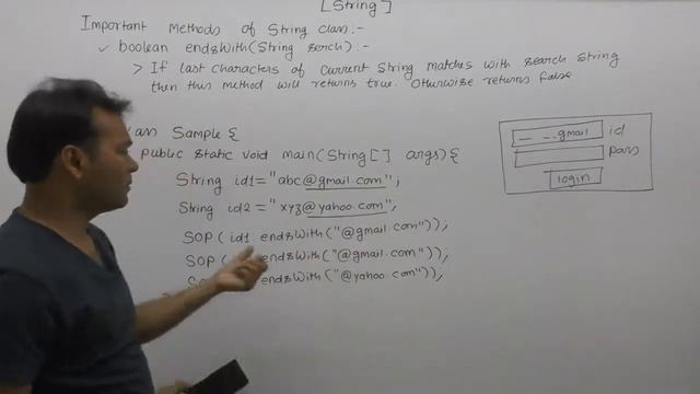 endswith Method Of String Class In Java |Part132| Core Java By Java Professional смотреть онлайн