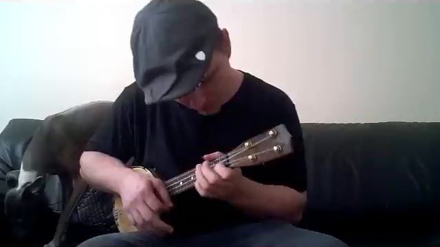 Bye Bye Blues on banjo ukulele смотреть онлайн