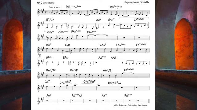Obsession (Caymmi,Pernazetta, Mann) Backing track + score for Eb alto instruments смотреть онлайн