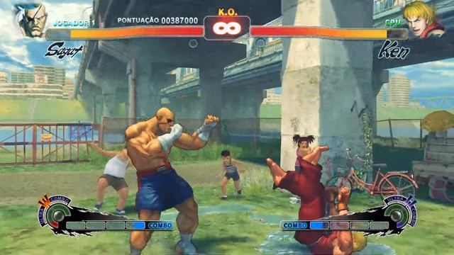 SuperStreetFighter IV ArcadeEdition - Final do Sagat - PC смотреть онлайн